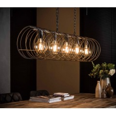 ZI Hanging lamp 5L spiral Ø28 cylinder